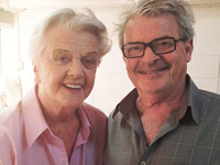 With Angela Lansbury